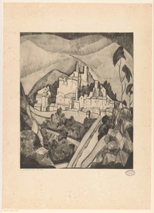 Les Angles I (título original no objeto) de Lodewijk Schelfhout (signed by artist)