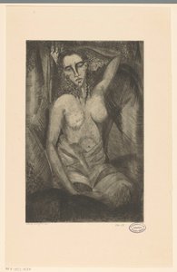 Mulher sentada
Femme assise (título original) de Lodewijk Schelfhout (signed by artist)