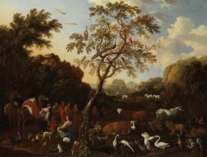 A Arca, ca. 1700. de Lodewyk Tieling