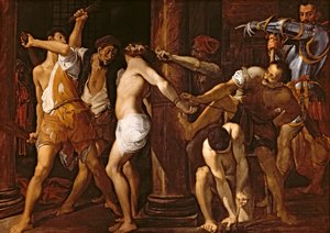 A Flagelação de Cristo, 1586-87