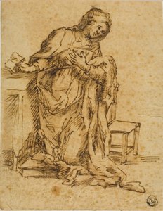Virgem anunciada de Lodovico Carracci