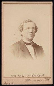 Retrato de Robert McClelland 1807-1880, 1870.