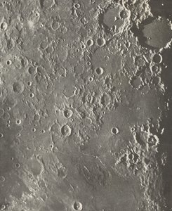 Photographie Lunaire Albategnius - Triesnecker - Manilius de Loewy et Puiseux
