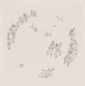 Foliões (Ribauds et Ribaudes) de Léonce Justin Alexandre Petit