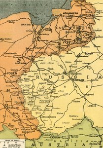 "The Eastern Frontier", 1919. de London Geographical Institute