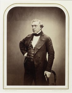 Retrato de Robert Stephenson 1803-1859, 1856. de London . Photo studio Maull and