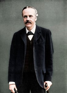 Arthur James Balfour, 1º Conde de Balfour, estadista britânico e Primeiro Ministro, 1912