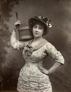 Leonora Braham, cantora e atriz de ópera britânica, 1882.