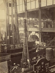 Vista da arte na exposição de 1862