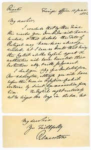 Carta de Henry John Temple para RB Hoppner, 18 de junho de 1832. de Lord Palmerston