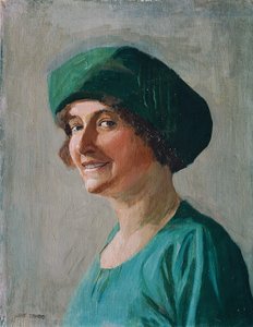auto-retrato de Lore Scheid