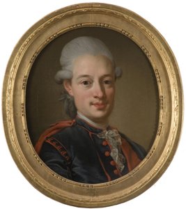 Gudmund Joran Adlerbeth, ecrivain et homme politique suedois - Retrato de Gudmund Joeran Adlerbeth (1751-1818), de Pasch, Lorenz, o Jovem (1733-1805). Óleo sobre tela de Lorens the Younger Pasch