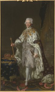 Gustave III de Suede - Retrato do Rei Gustav III da Suécia