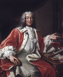 Conde Arvid Horn, soldado sueco, político, diplomata e presidente da chancelaria do conselho privado - Retrato do Conde Arvid Horn (1664-1742), de Pasch, Lorenz, o Ancião (1702-1766). Óleo sobre tela. Dimensão: 131x110 cm. Nationalmuseum Estocolmo de Lorentz the elder Pasch