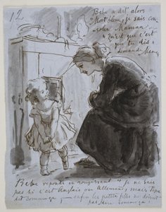 bebê em casa de Lorenz Frølich