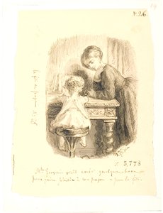 Escrita de cartas de Lorenz Frølich