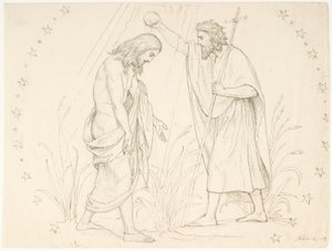 Batismo de Cristo de Lorenz Frølich