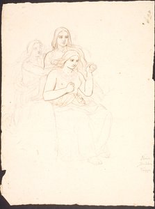 Nana, Balder e Frigga de Lorenz Frølich