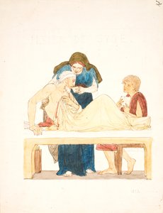 Cuidando dos enfermos de Lorenz Frølich