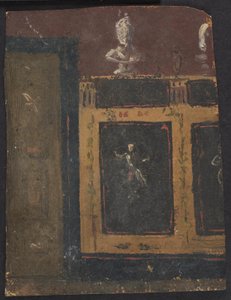 Decorações de parede para Valhøj 1838/1839 de Lorenz Frølich