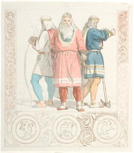 Ørvarodd, Holger Danske, Stærkodder de Lorenz Frølich