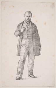 Autorretrato de L. Frølich de Lorenz Frølich