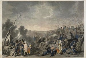 Retiro do Grande Armée de Moscou em 1812, 1813 de Lorenz Rugendas