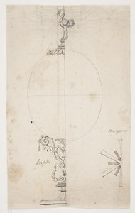 Definido na forma de um ovo de avestruz montado de Lorenz Spengler