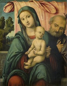 A Sagrada Família de Lorenzo Costa (attributed to)