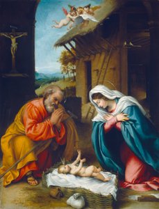 A natividade de Lorenzo Lotto