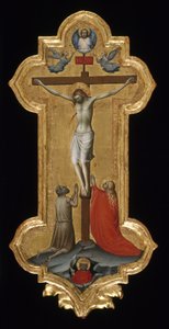 Cruz processional, 1392-95 de Lorenzo Monaco