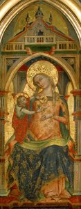 Madona e o Menino, 1372.