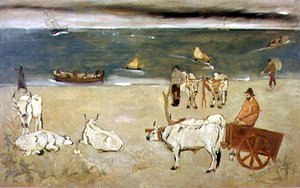 Georgica (óleo sobre painel)