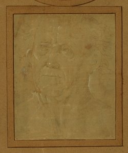 Retrato de um homem velho ... de Lorenzo di Credi