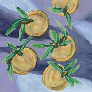 Clementinas Amarelo Pastel de Lori Ann Folz