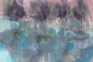 Paisagem abstrata e onírica de Lori Ann Folz