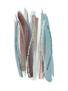 Traços abstratos com tons terrosos de Lori Ann Folz