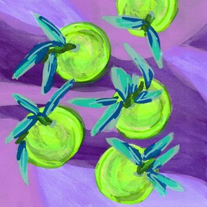 Limões verdes vibrantes de Lori Ann Folz