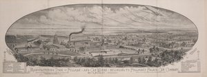 Cidade Industrial de Pullman, e Obras de Automóveis Pertencentes à Empresa Pullman