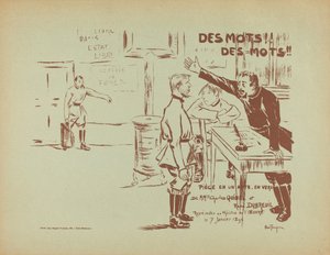 Palavras! Palavras!, 1896. de Louis Abel Truchet