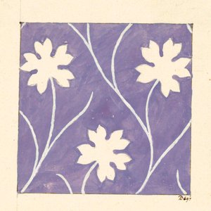Design floral para têxteis impressos
