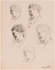 Estudos principais de Louis Anquetin