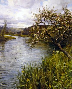 Primavera (óleo sobre tela) de Louis Aston Knight