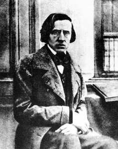Frédéric Chopin, pianista e compositor polonês, 1849 de Louis Auguste Bisson