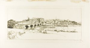Angers: Vista panorâmica