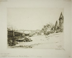 Angers: A Casa do Rei da Polónia de Louis Auguste Lepère