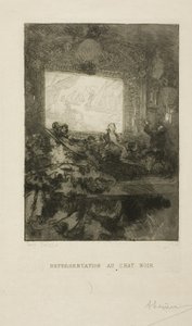 No Chat Noir de Louis Auguste Lepère