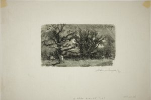 O Dormoir de Lantara de Louis Auguste Lepère