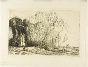 Bela manhã de outono de Louis Auguste Lepère