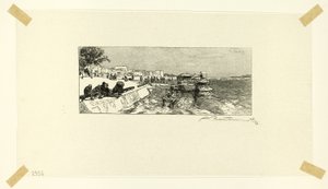 Cais de Bercy, placa dois de Le Long de la Seine et des Boulevards de Louis Auguste Lepère